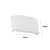 Arandela LED 6W Lente 6 Fachos 3000K Externa Bivolt Branca - Lummier LED 