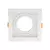 Spot Embutir Par20 Quadrado Branco Recuado E27