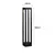 Poste Balizador Gaiola LED Para Jadim 10W 3000K BQ Luz Amarela 60CM IP67 Bivolt - Lummier LED 