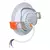 Spot Led 5w Redondo Embutir 3000k Branco Quente Bivolt - comprar online