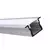 Perfil de Led Embutir em Aluminio com Difusor 24mm x 14mm 2Metros - comprar online