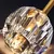 Lustre Dourado Moderno Cristal Com 12 Globos G9 Lapidados - comprar online