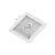 Spot Embutir Mr16 Quadrado Branco Recuado Dicroica Gu10 na internet