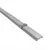 Perfil de Led Embutir em Aluminio com Difusor 24mmx7mm 2Metros - loja online