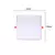 Painel 24w Borda Ifinita Smart Quadrado 6500k BF Luz Branca Bivolt Embuled - Lummier LED 
