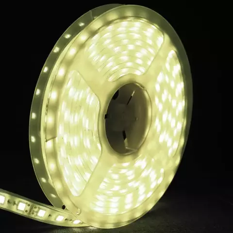 Fita LED 5050 60Leds Branco Frio C/Silicone 5 Metros
