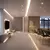 Perfil de Led Embutir em Branco com Difusor 36mm x 28mm 2Metros