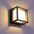 Arandela Gelo Quadrada 6W 3000K IP65 Aluminio - Lummier LED 