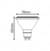 Lampada LED AR70 GU10 4,8W 3000k 4000k Embuled - comprar online