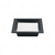 Luminaria Painel LED Recuado Embutir Preto 12W 3K/4K/6,5K Embuled