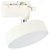 Luminaria Downlight Para Trilho Branco e Preto 15W 3K/4K/6,5k Embuled