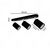 Spot LED Sobrepor Direcional Para GU10 S/Lampada Triplo Preto e Branco Embuled - comprar online