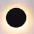 Arandela Eclipse 12W IP65 3000k Branca e Preta Embuled - Lummier LED 