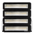 Luminaria Refletor Modular 200W 6500K Preto Embuled