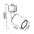 Spot Led MR16 GU10 Para Trilho Branco E Preto Sem Lampada Embuled - comprar online