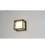 Arandela Gelo Quadrada 6W 3000K IP65 Aluminio Embuled - comprar online