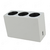 Spot LED Sobrepor Spotline Branco e Preto 6W 3000K Embuled