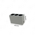 Spot LED Sobrepor Spotline Branco e Preto 6W 3000K Embuled - comprar online
