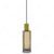 Pendente Celestial Rose Gold e Gold 12W 3000K Embuled - Lummier LED 