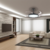 Ventilador Com LED Fresh Wind Slim 36W Preto 3K/4K/6,5K Embuled - comprar online