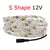 Fita Led S 120Leds 12V 10/m 12w/M 6000K Para Neon De Segunda Geraçao
