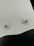 Brinco solitário Moissanite Clara 1ct - 6,5mm