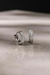 Argola moissanite Bia P