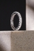 Anel aparador Moissanite 3mm 2.19ct