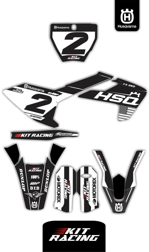 KIT GRAFICAS HUSQVARNA #22 - comprar online