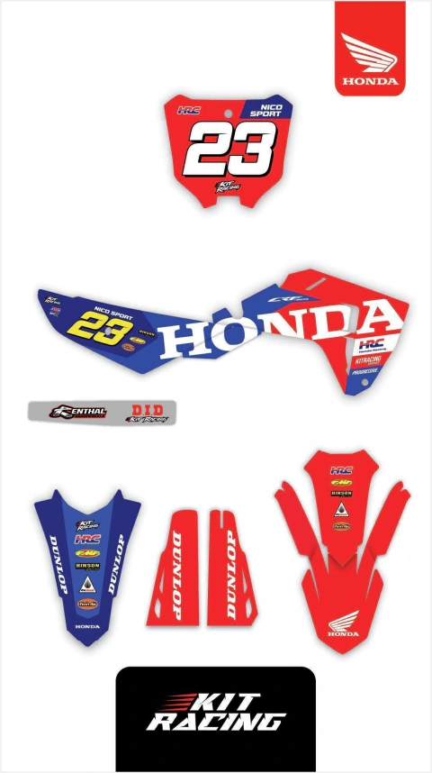 KIT GRAFICAS HONDA #56