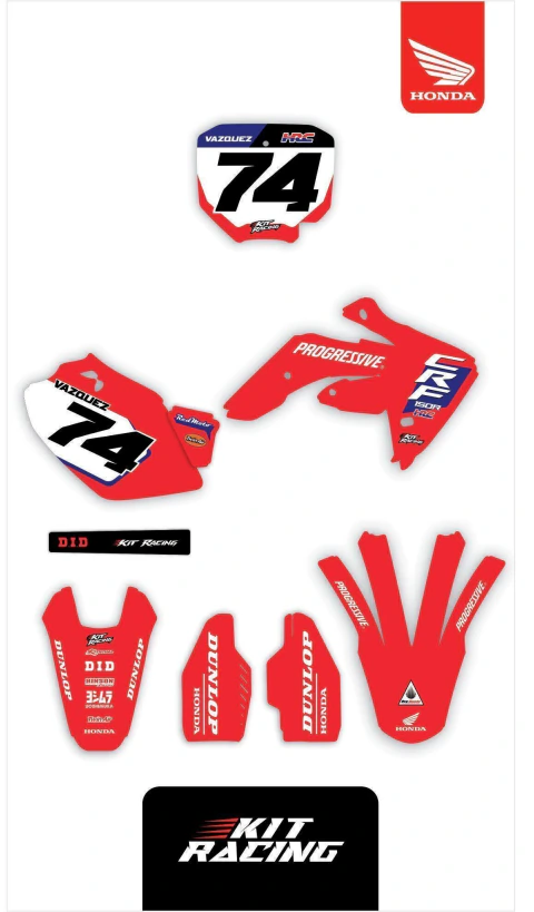 KIT GRAFICAS HONDA #65