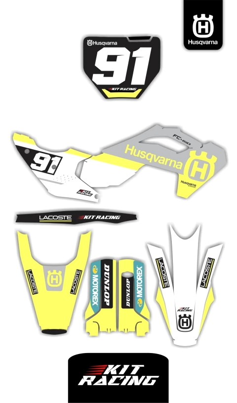 KIT GRAFICAS HUSQVARNA #20 - comprar online