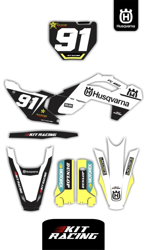 KIT GRAFICAS HUSQVARNA #19 - comprar online