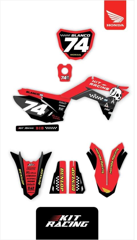 KIT GRAFICAS HONDA #61