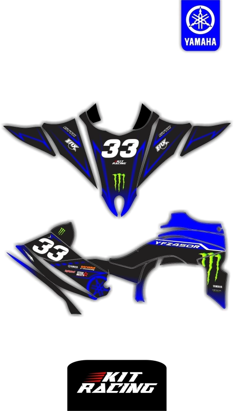 KIT GRAFICAS ATV QUAD #10 - comprar online