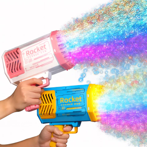 Pistola Bazzoka Burbujero con luz - comprar online