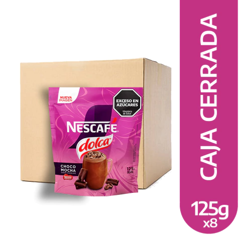 Caja x8 Doypacks Nescafé Dolca Choco Mocha X 125gr - MAYORISTA - comprar online