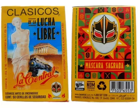 Cerillos Clásicos Máscara Sagrada - comprar en línea