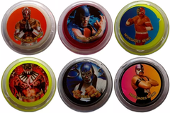 Yo Yo Lucha Libre (6 Piezas)