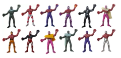 Luchadores Económicos (12 Piezas) - Luchamanía 13 (Lucha Libre)