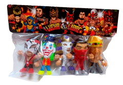 Muñecos Cabezones - Pack 23 - Luchamanía 13 (Lucha Libre)