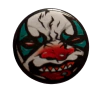 Botón Psycho Clown