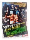 Sticker Santo y Blue Demon contra Los Monstruos