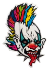 Sticker Psycho Clown