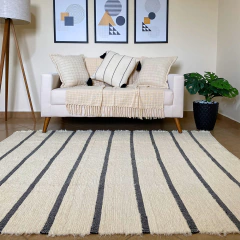 Tapete Para Sala Lines - Artesanato em Tear