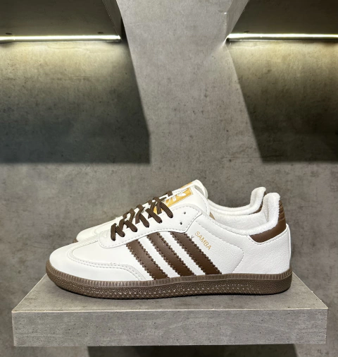 Adidas samba Brown/white - comprar online
