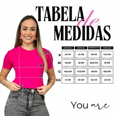 T-shirt Lisa Chumbo - loja online