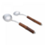 Conjunto 2 Conchas de Aço Inox com Cabo de Bambu - Wolff