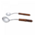 Conjunto 2 Conchas de Aço Inox com Cabo de Bambu - Wolff - comprar online