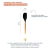 ESPATULA RETA DE SILICONE COM CABO DE MADEIRA - comprar online